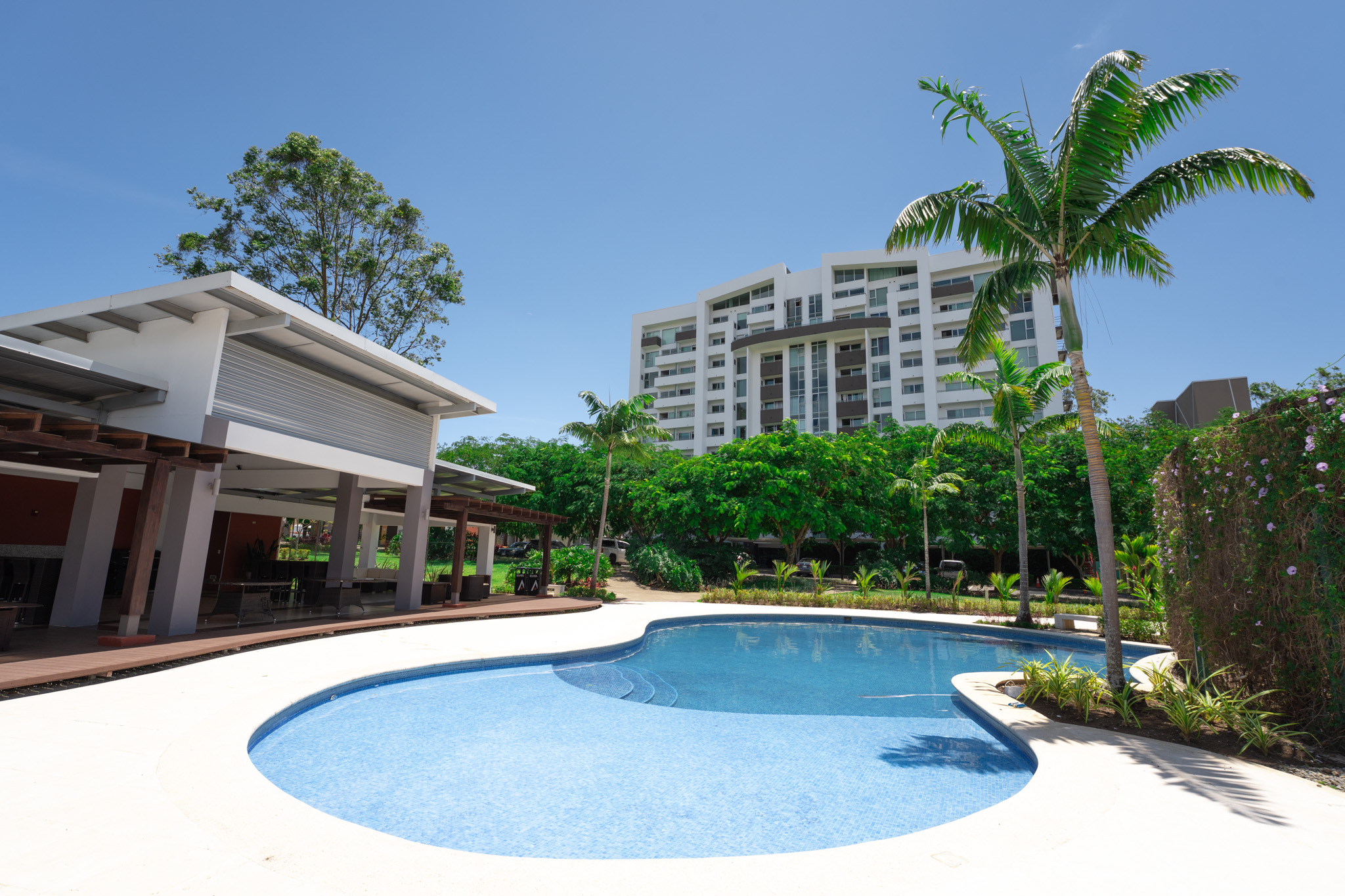 Piscina y rancho social
